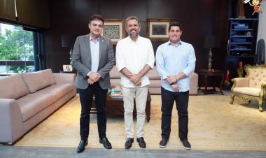 Prefeito de Santana do cariri vai a Fortaleza para tratar de demandas importantes para o município