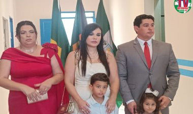 Samuel Cidade Werton foi empossado como prefeito de Santana do Cariri