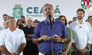 Fatos que antecederam o carnaval: em Brejo Santo o governador Elmano assinou ordem de serviço para construção estrada e entrega instituto para idosos