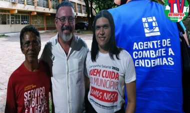 Sindiscrato cobra do município direitos dos ace, agentes de combate as endemias