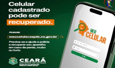CELULAR CADASTRADO PODE SER RECUPERADO