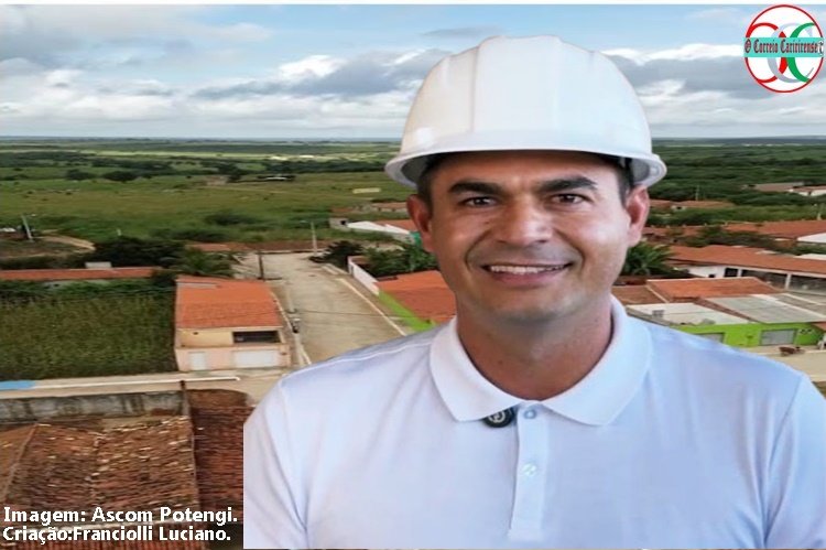 Obra no município de Potengi no ceará gera emprego e renda para os próprios munícipes