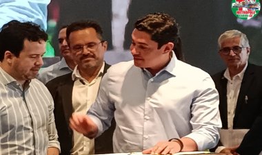 Prefeito de Santana do Cariri destaca o projeto cariri criativo como sendo de grande importancia para a região