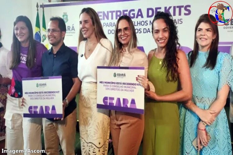 Farias Brito é contemplado com kit para o Conselho Municipal dos Direitos da Mulher