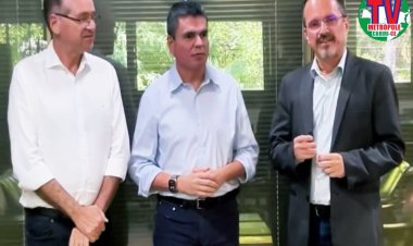 Prefeito do Crato André Barreto foi a Fortaleza em busca de apoio às obras estruturantes para o Crato