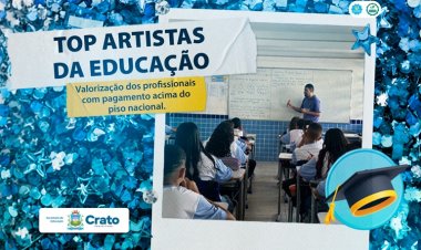 TOP ARTISTAS DA EDUCAÇÃO