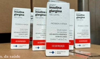 CEARÁ RECEBEU MAIS DE 20 MIL TUBETES DE INSULINA GLARGINA PARA APLICAÇÃO PELO SUS