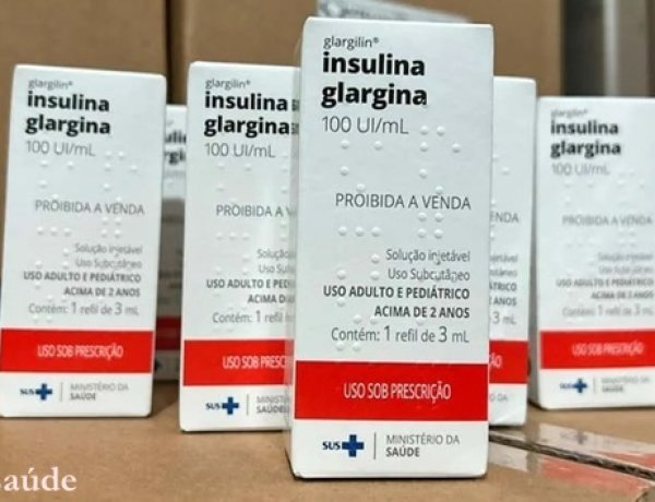 CEARÁ RECEBEU MAIS DE 20 MIL TUBETES DE INSULINA GLARGINA PARA APLICAÇÃO PELO SUS