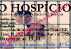 ESPETÁCULO O HOSPÍCIO TEM ESTREIA COM INGRESSOS ESGOTADOS, A SOBRIEDADE DOS LOUCOS VAI INVADIR A LOUCURA DOS SÓBRIOS