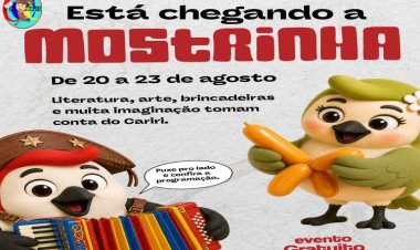 NA MOSTRA SESC CARIRI DE CULTURAS O ESPAÇO PARA AS CRIANÇAS ESTÁ GARANTIDO