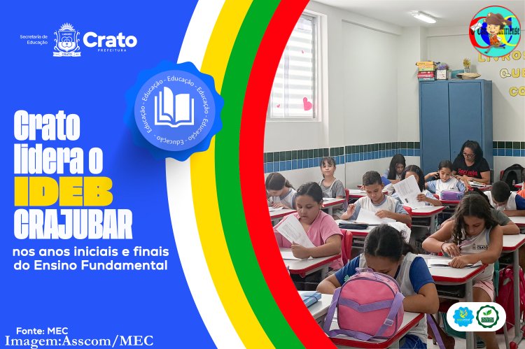 O CRATRO LIDERA IDEB CARJUBAR