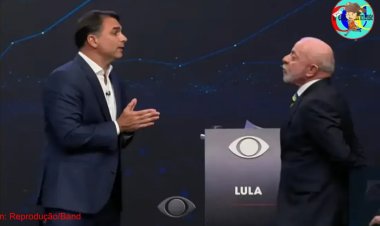 TROCA DE ACUSAÇÕES MARCARAM O DEBATE NA BAND ENTRE LULA E FLÁVIO