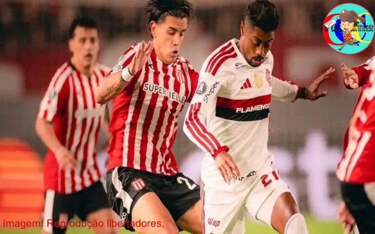 FLAMENGO SEGURA PRESSÃO DO ESTUDIANTES NA IDA DA SEMIFINAL DA LIBERTADORES
